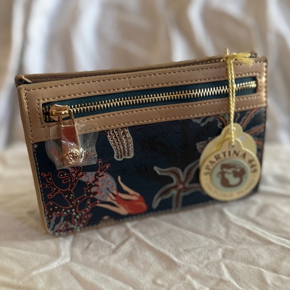 NWT Spartina 449 Mystic Mermaid Wristlet - Picture 2 of 6